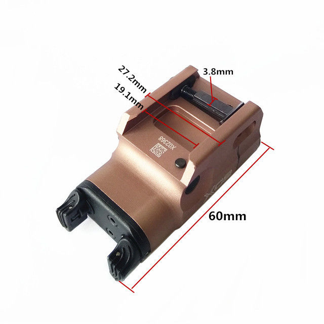 XC2 Ultra Compact Pistol Flashlight LED White Light 200 Lunmens